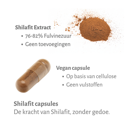 SHILAFIT® | Shilajit Capsules Supplement