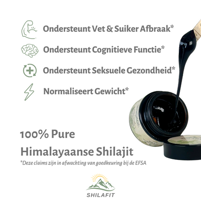 Shilajit resin voordelen